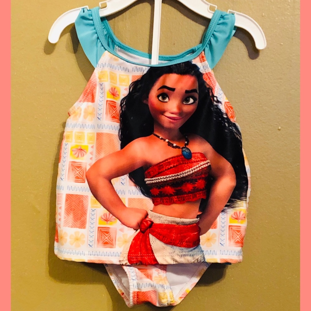 Moana Disney Toddler Two Piece Bathing Suit